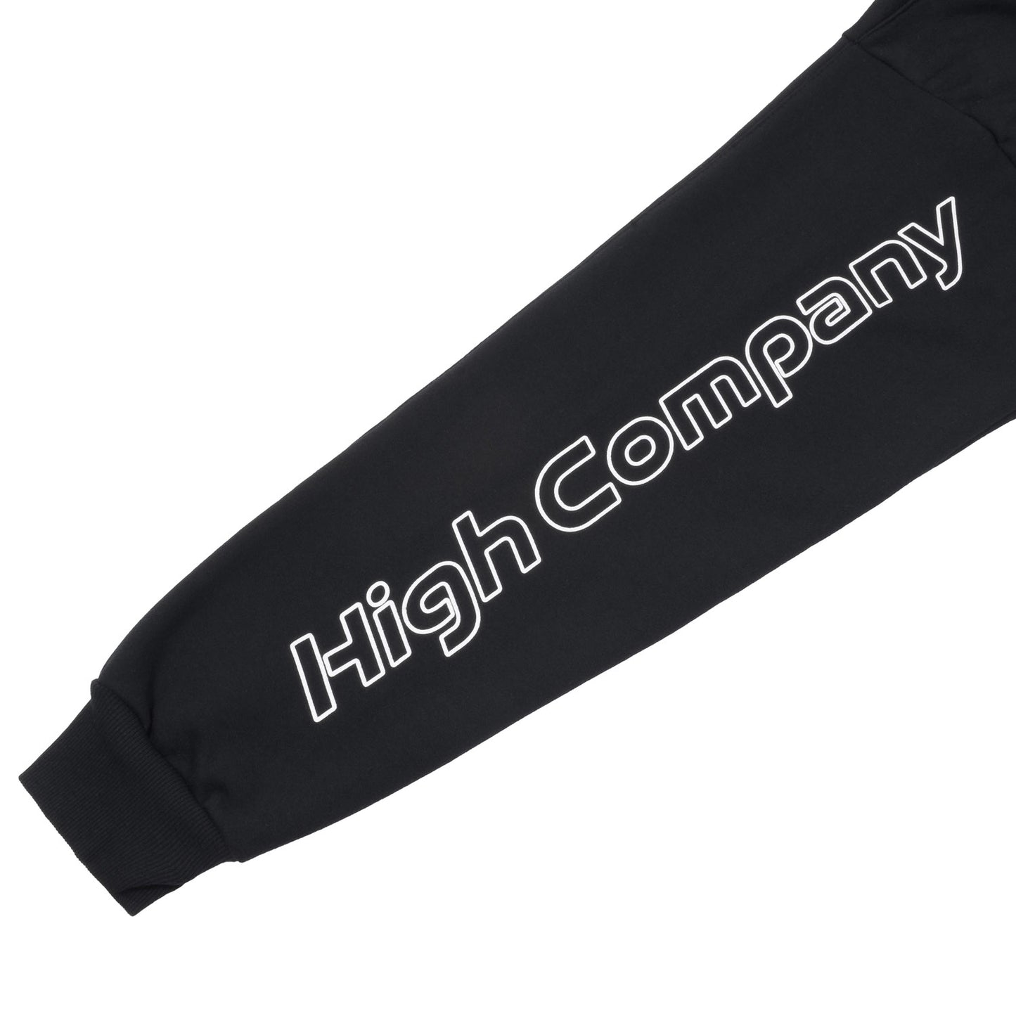 High Company Polo Sweatshirt Sportif Black