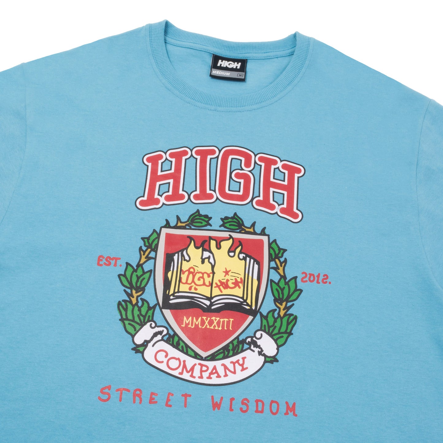 High Company Tee University Blue