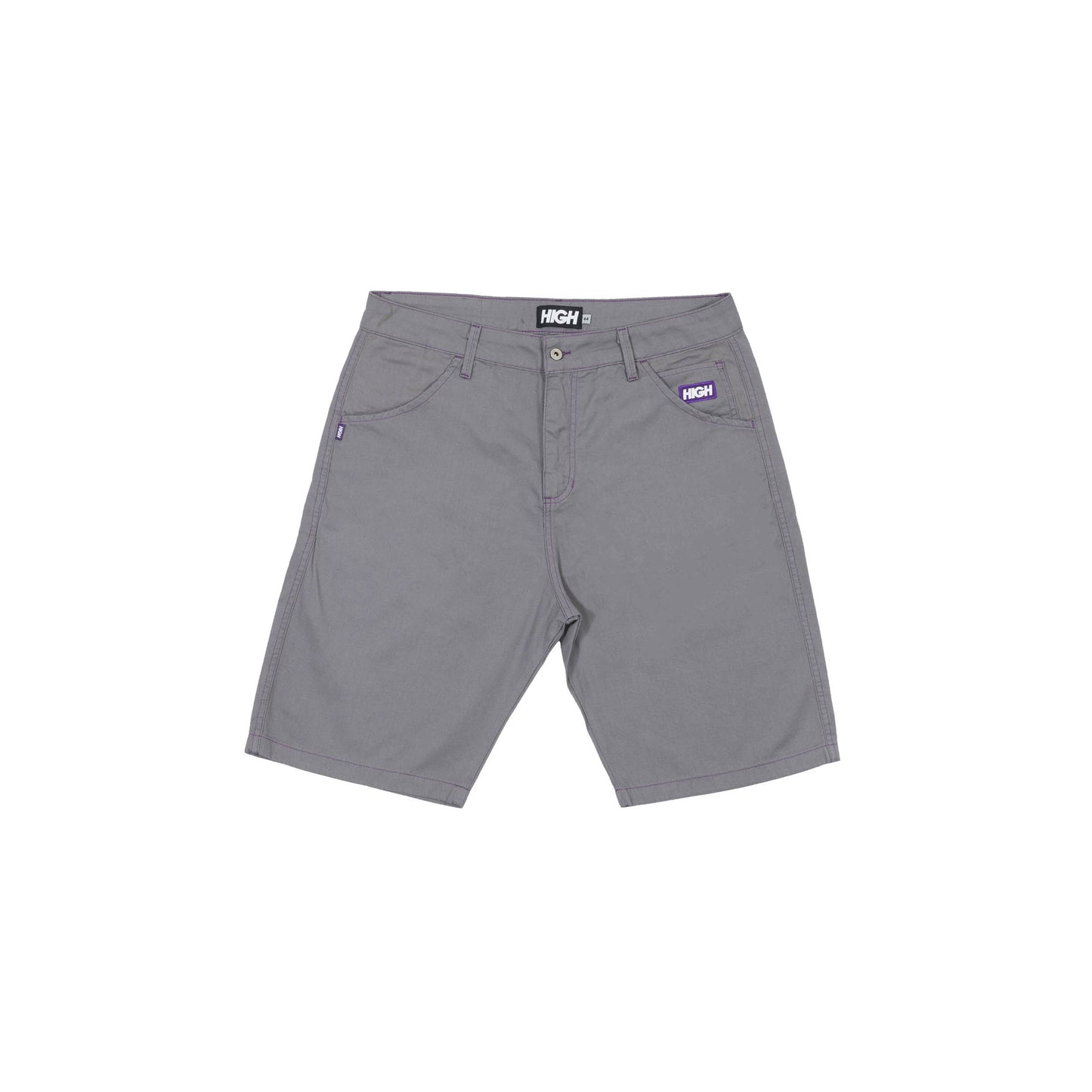 High Company Chino Shorts Colored Grey/Purple