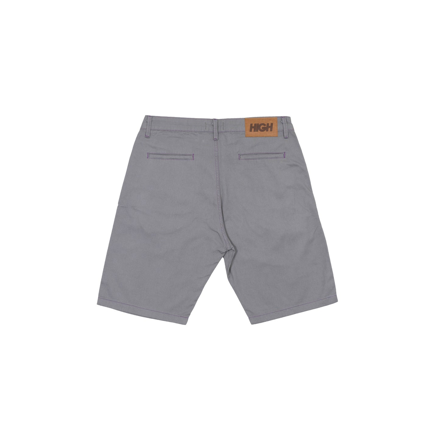 High Company Chino Shorts Colored Grey/Purple