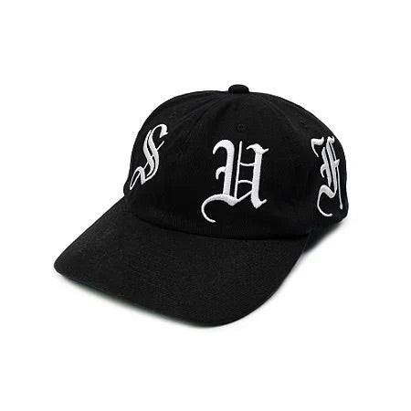 Boné SufGang 6Panel "$" Bordado Black