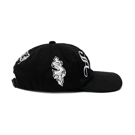 Boné SufGang 6Panel "$" Bordado Black