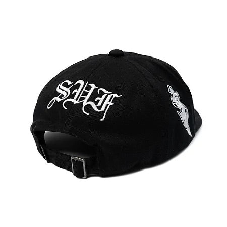 Boné SufGang 6Panel "$" Bordado Black