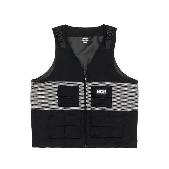 High Company Strapped Vest Black