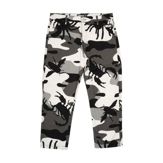 High Company Bug Camo Pants Black