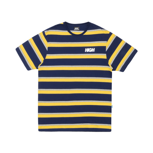 High Company Tee Kidz Navy/Yellow