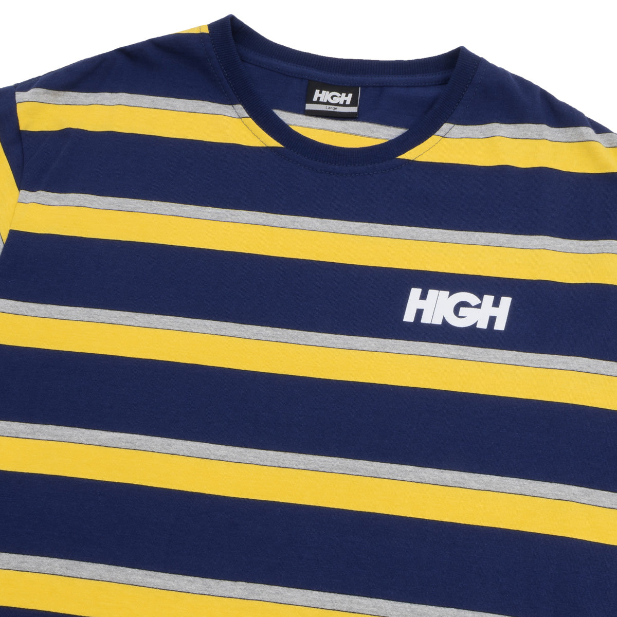 High Company Tee Kidz Navy/Yellow