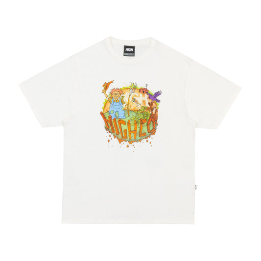 High Company Tee Farm White