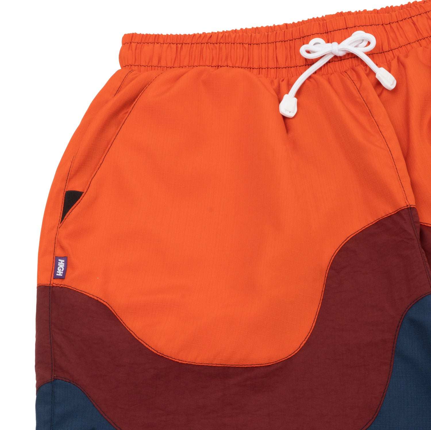 High Company Layered Shorts Orange – AbdouniStore