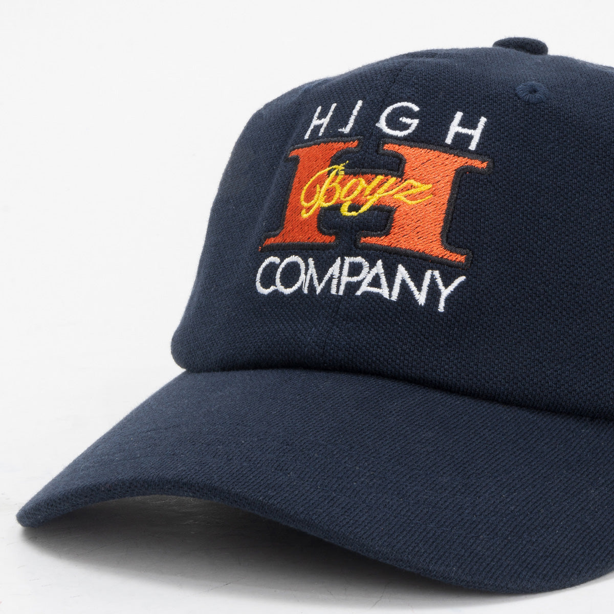 High Company Piquet Polo Hat Tower Navy